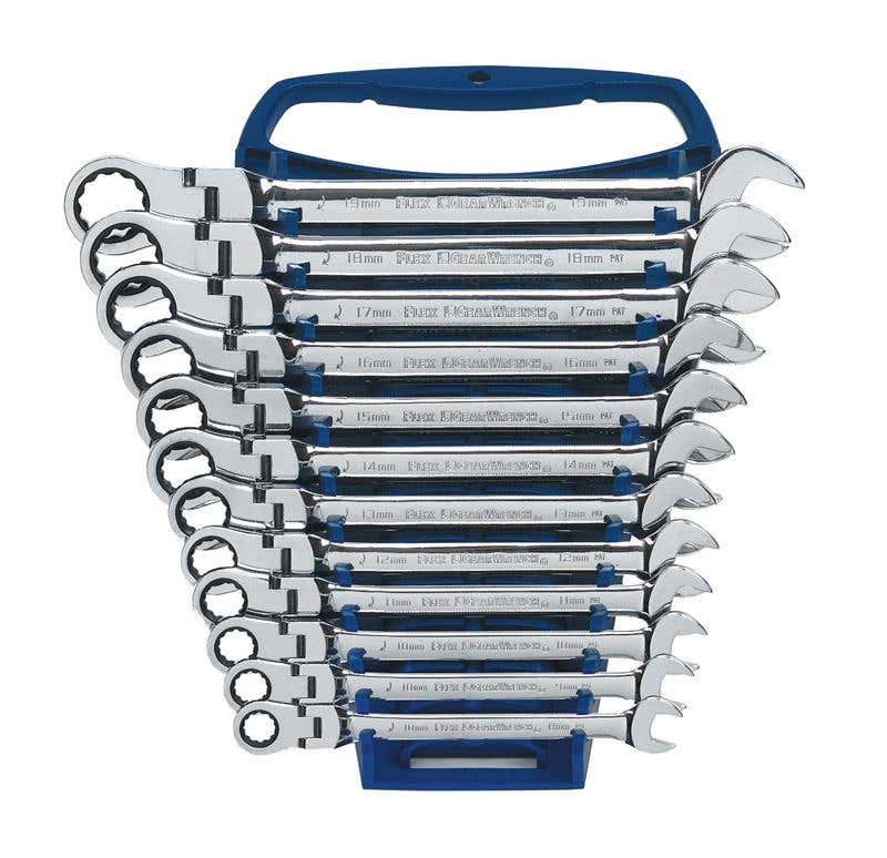 Spanner + Ratchet Set Flexhead 12 Piece 8-19mm  9901D 60020237 9901D