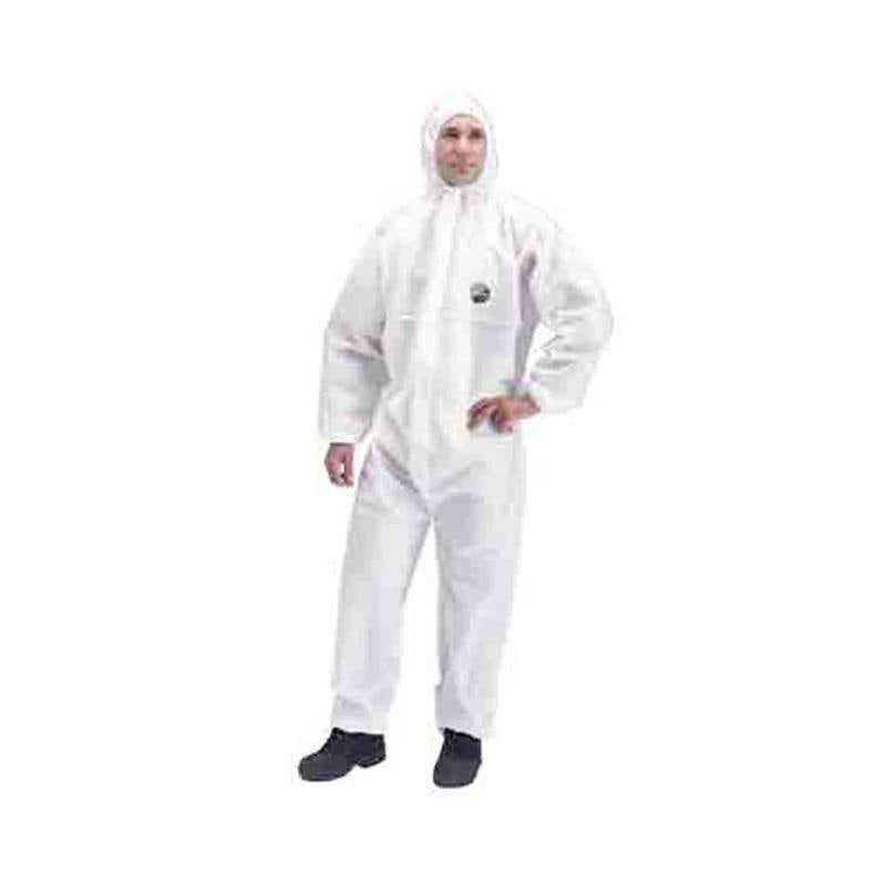 Coveralls Disposable Chemical Proshield 10 PS10 White Large Dupont 60020536 D13398896