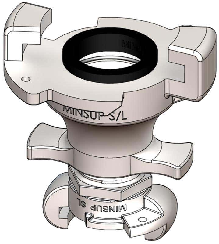 Claw Coupling Accessories Surelock Adaptor Medium 08/013/31/000 Minsup 60020580 08/013/31/000