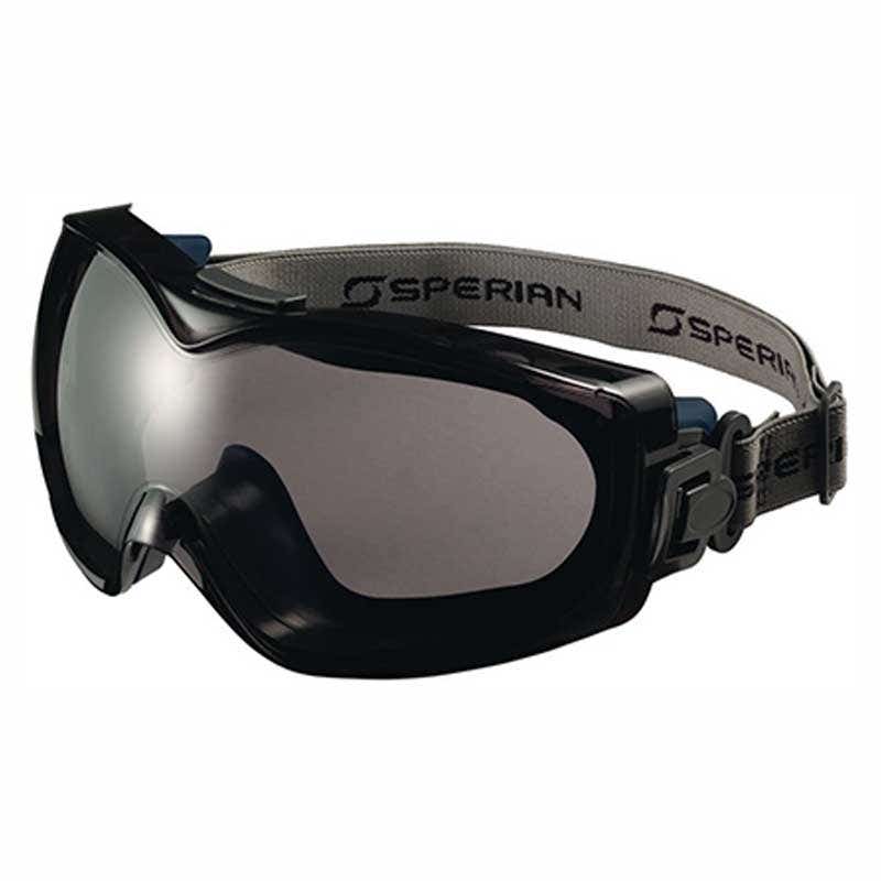 Goggles Grey Lens Blue Gray Frame Fabric Headband Honeywell_60020738_1017738_NLA