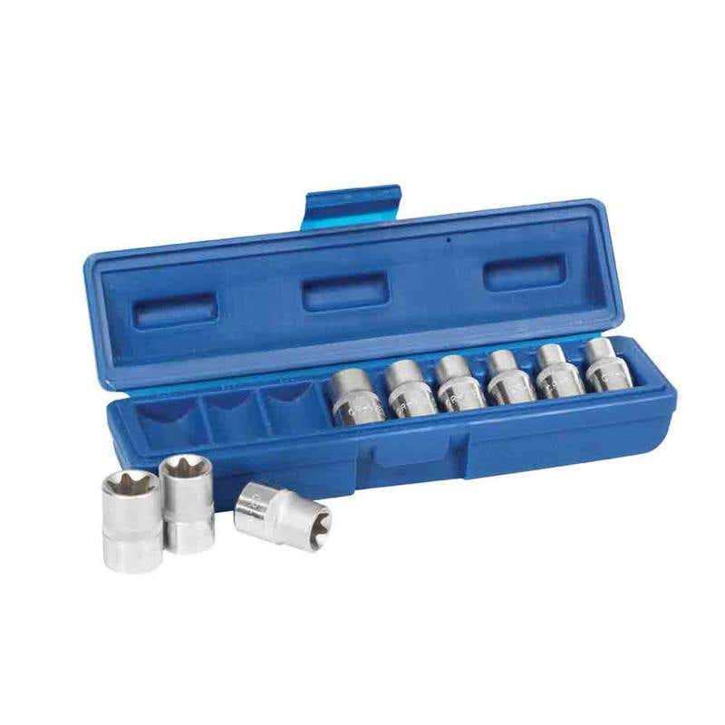 Socket Set Female Star E 9 Piece Famous Toledo 60020756 301924