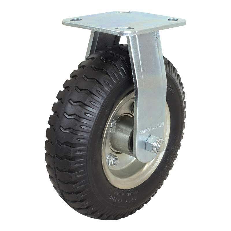 Fixed Pneumatic Wheel  200 x 60mm Rubber/Steel 140kg 60021127 J33A98B200