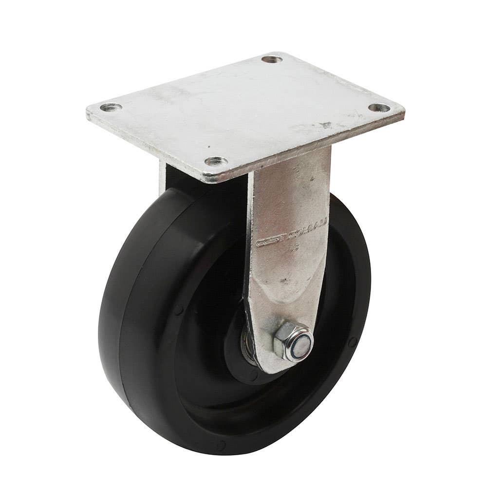J3 Series Fixed Plate Castor Wheel Nylon 100mm 60021133 J33AZ87K100