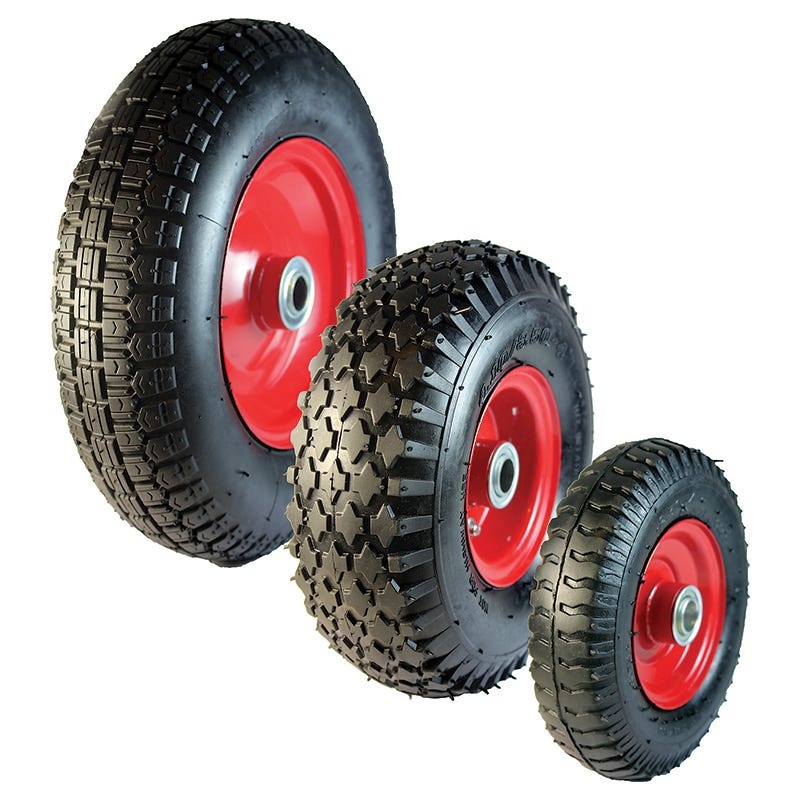 Wheel Pneumatic Rubber 220mm 60021179 CPW2.50-4PS20C