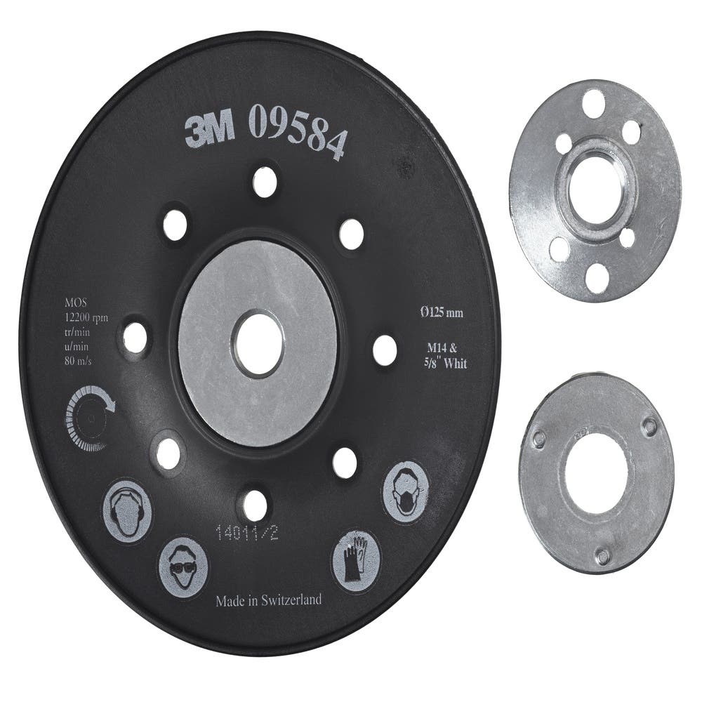 Backing Pad Fibre Disc General Purpose 125mm x M14 3M_60021242_7000105442