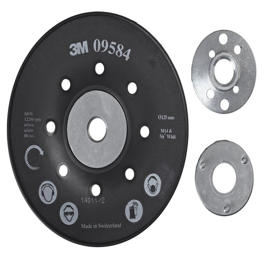Backing Pad Fibre Disc General Purpose 125mm x M14 3M_60021242_7000105442