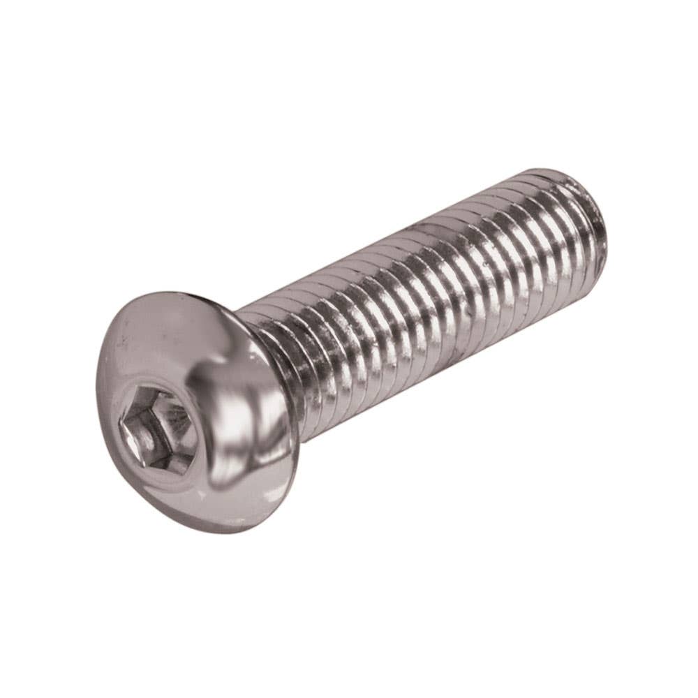 Screw Button Head Cap 304 Stainless Steel 5/16 X 1'' 98889632 SB04PC0310100