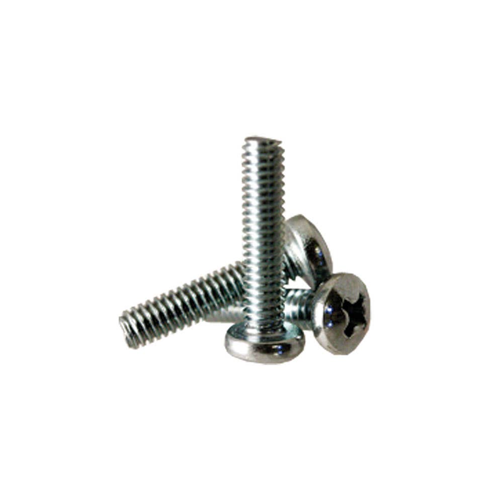 Screw Metal Thread Pan Head Phillips 304 Stainless Steel 0.50P 3 x 35mm 36010987 MS04PPM030035