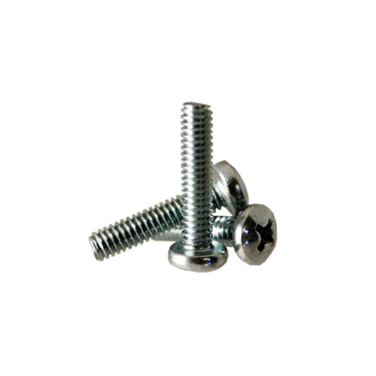 Screw Metal Thread Pan Head Phillips 304 Stainless Steel 0.50P 3 x 35mm 36010987 MS04PPM030035