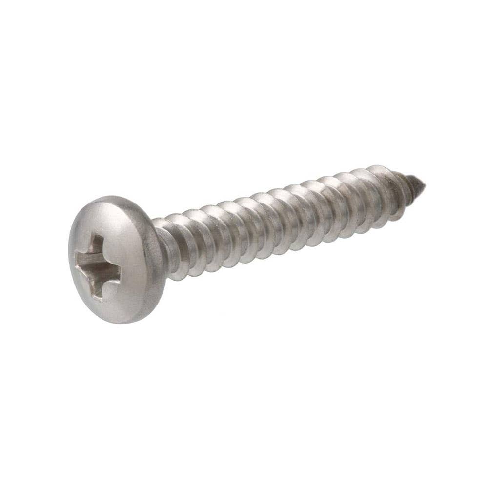 Screw Self Tapping Pan Head Phillips 304 Stainless Steel 12G 14 X 1-3/4'' 79915713 678160