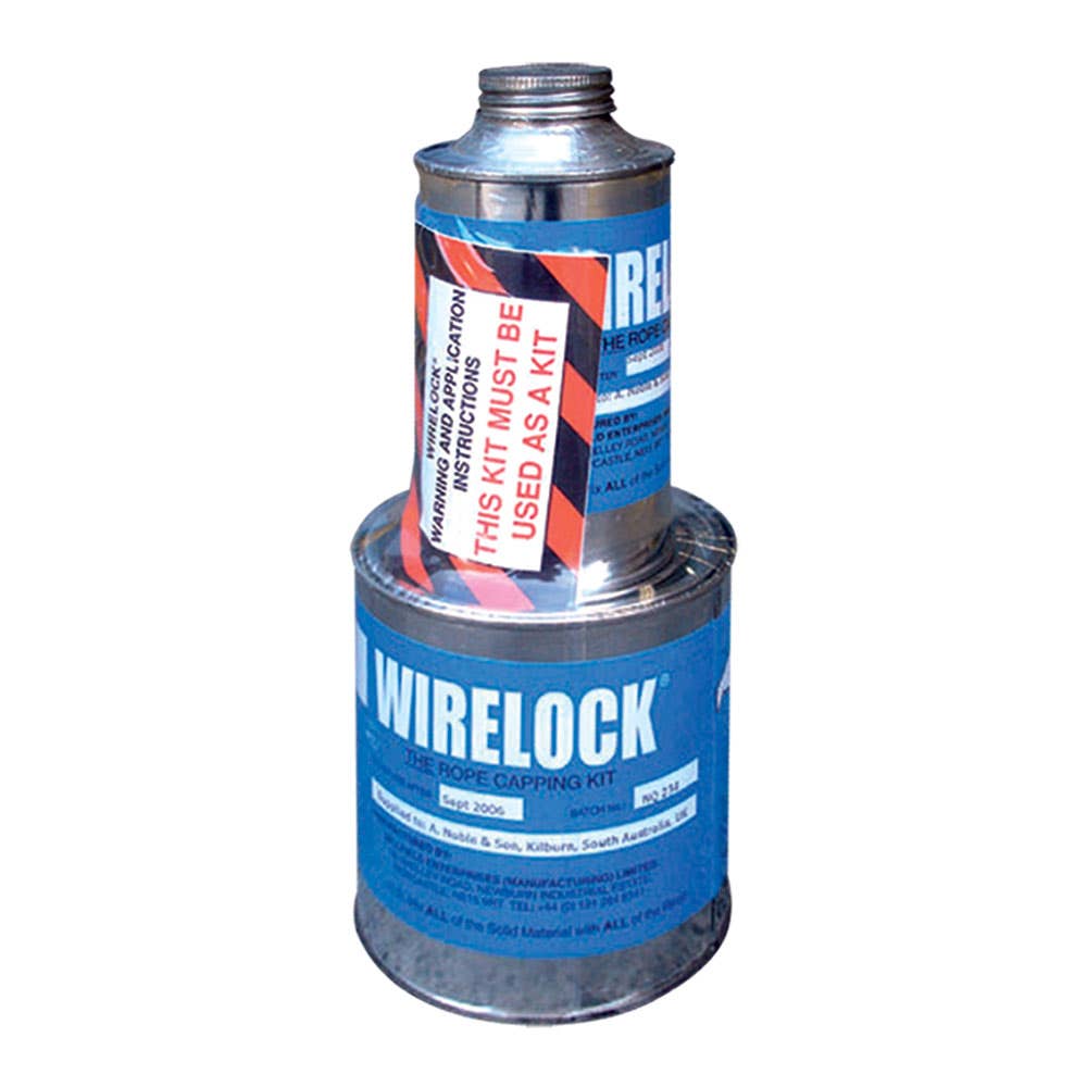 Resin Wirelock Socket Capping Compound 1000cc Socket Lock 60028485 wirelock 1000