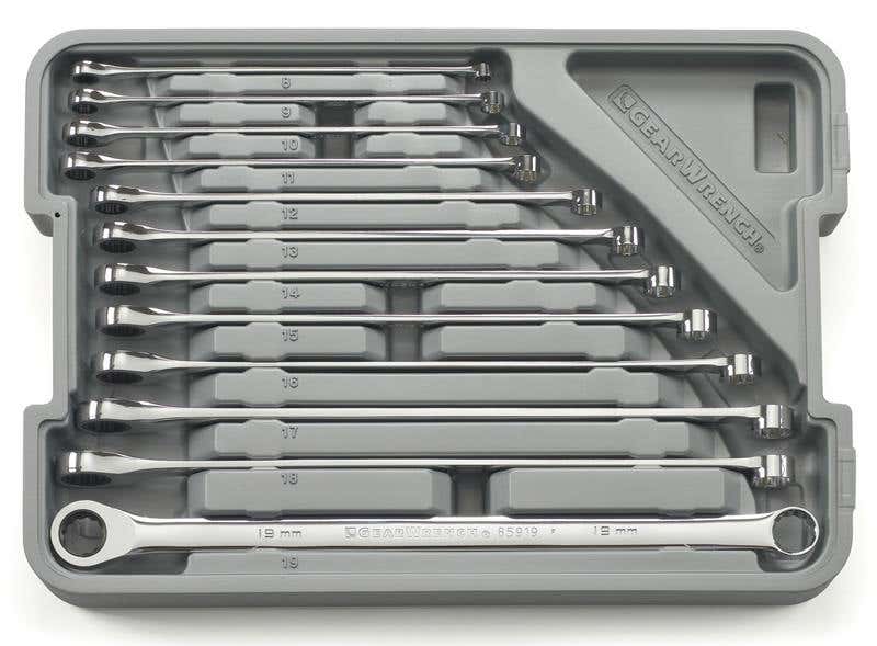 Spanner Ring + Ratchet Gearbox Set Metric 12 Piece  85988 60034431 85988