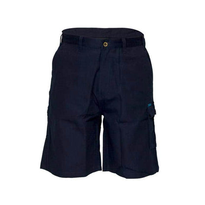 Shorts Cotton Drill 310gsm Cargo Navy 112R Prime Mover 60034544 MW702-N-112R