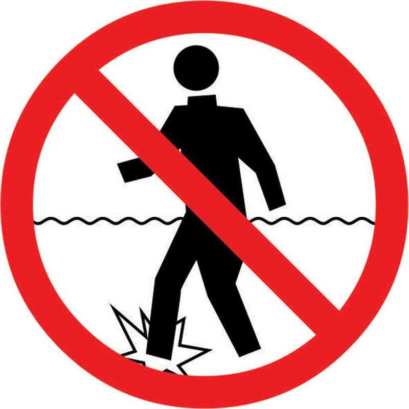 Pictogram KEEP Off Brittle + Fragile Roof 200mm 60037052 PPKOBR200DS