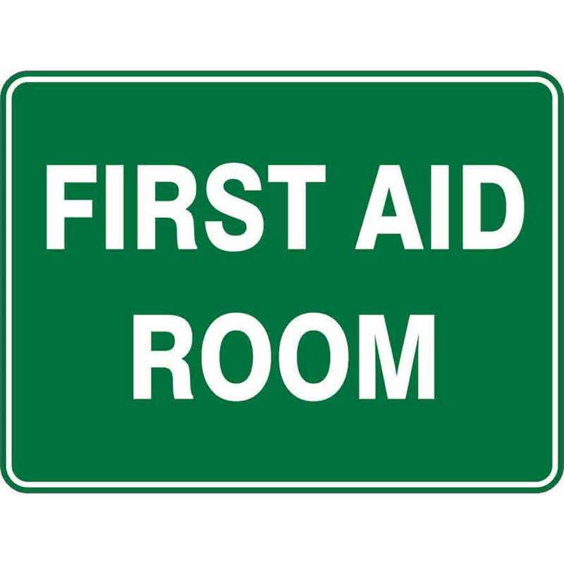 Sign FIRST AID ROOM 300 x 225mm Fluted 60037143 EFARO3022F