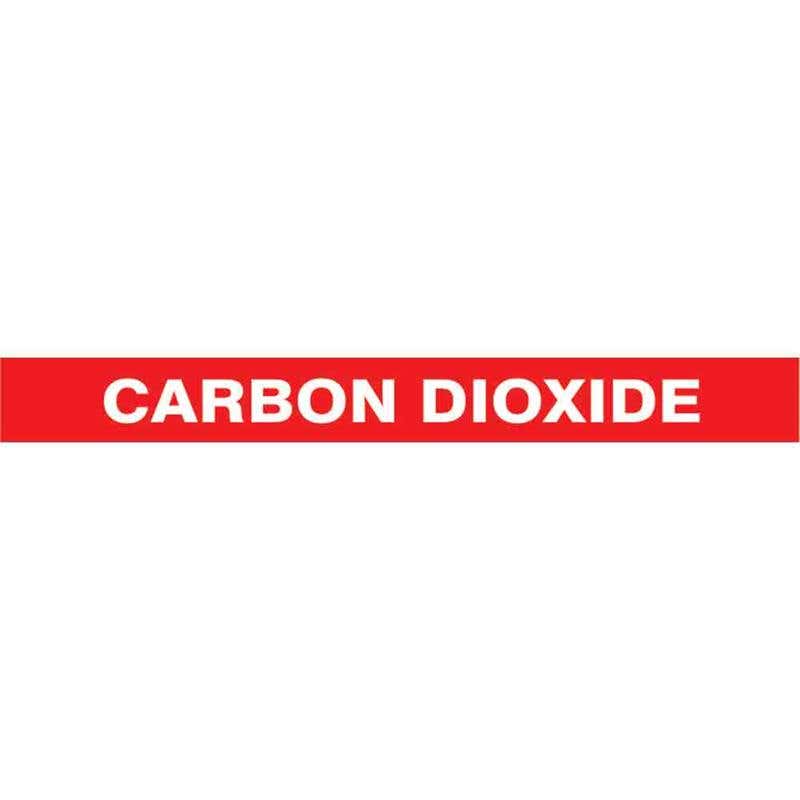 Marker Pipe SA Pipe FIRE Carbon Dioxide-Over 70mm OD Pk 10 60038583 PMFICD4706S