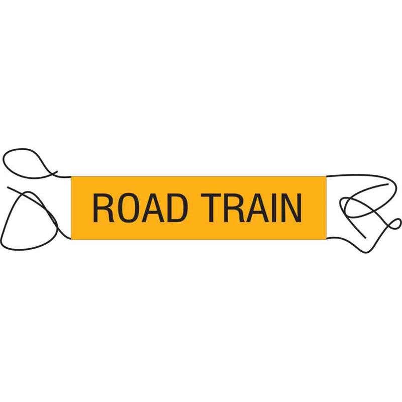 Banner Road Train Flex Reflective Transport Class 2 1200 x 300mm 60038806 RTBRT