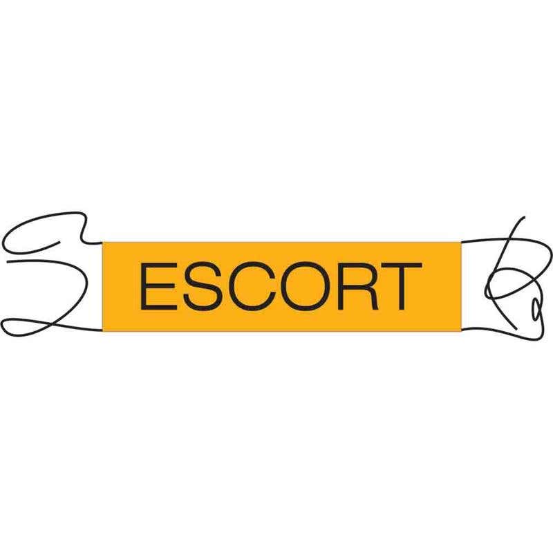 Banner Escort Flex Reflective Transport Class 2 1200 x 300mm 60038807 RTBES