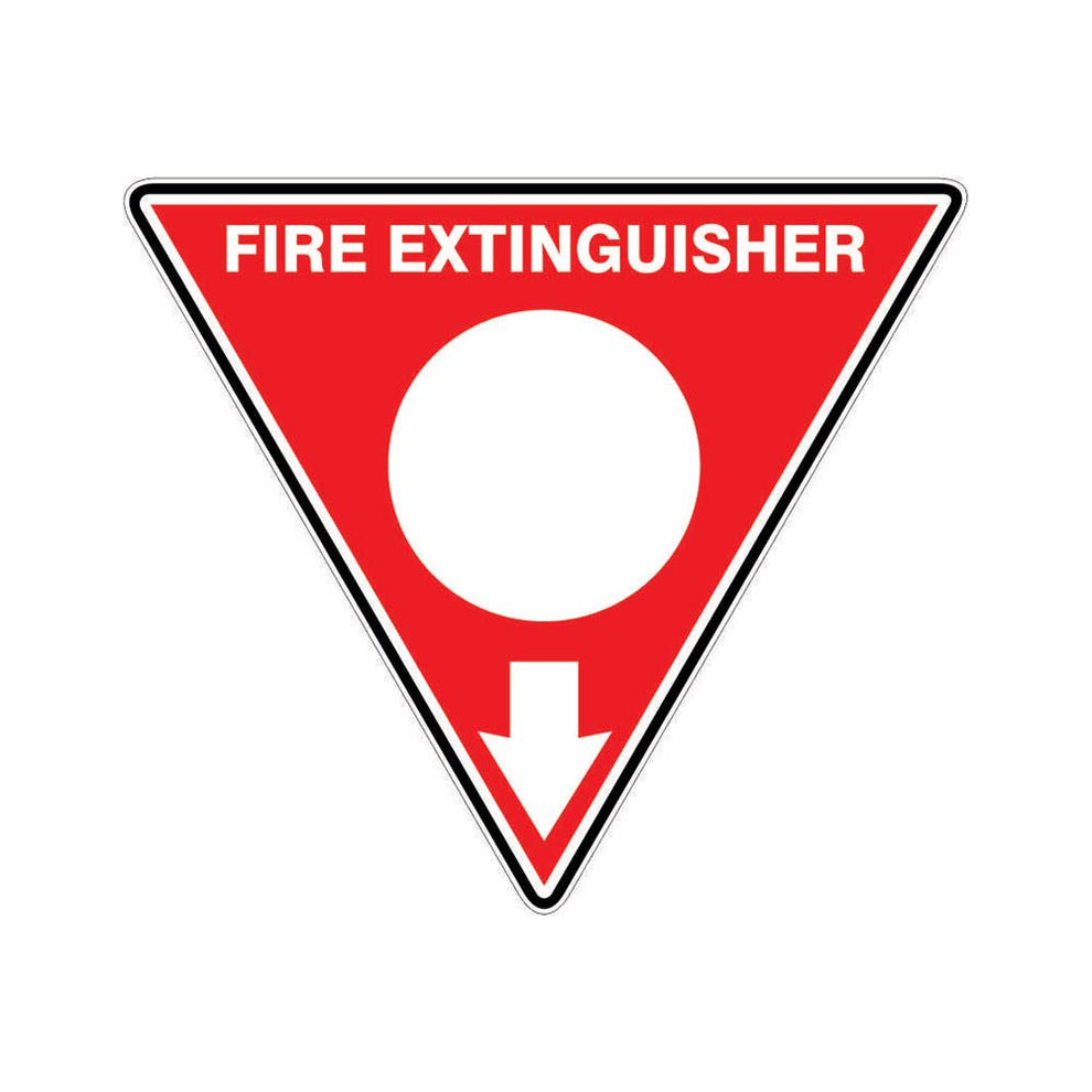 Fire Ext Safety Sign Powder Fire Extinguisher Safety Sign – ATOM