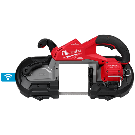 Milwaukee M18 Fuel 125mm Deep Cut Dual-Trigger Band Saw One-Key Tool Only 601364 M18FBS125DO0