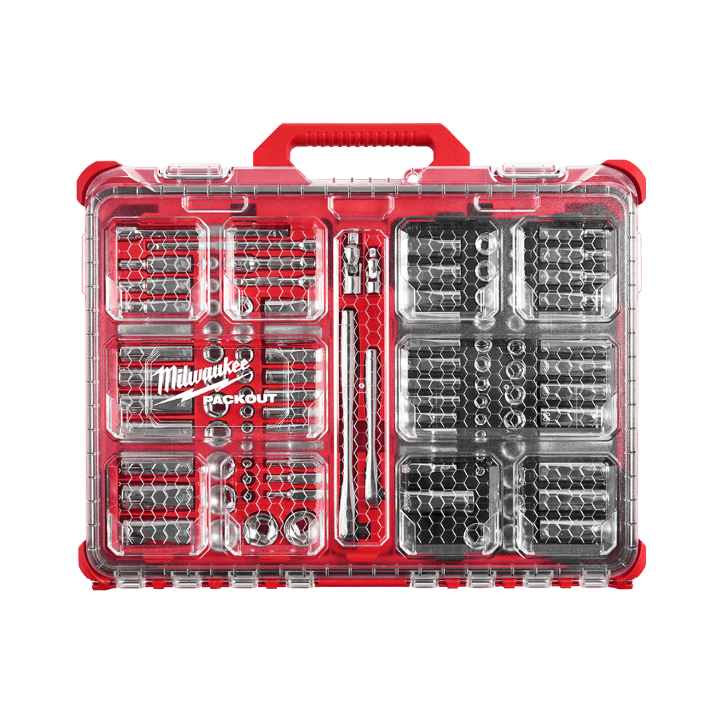1/4'' And 3/8'' Drive 106 Piece Metric And SAE Ratchet And Socket Set 602329 48229486