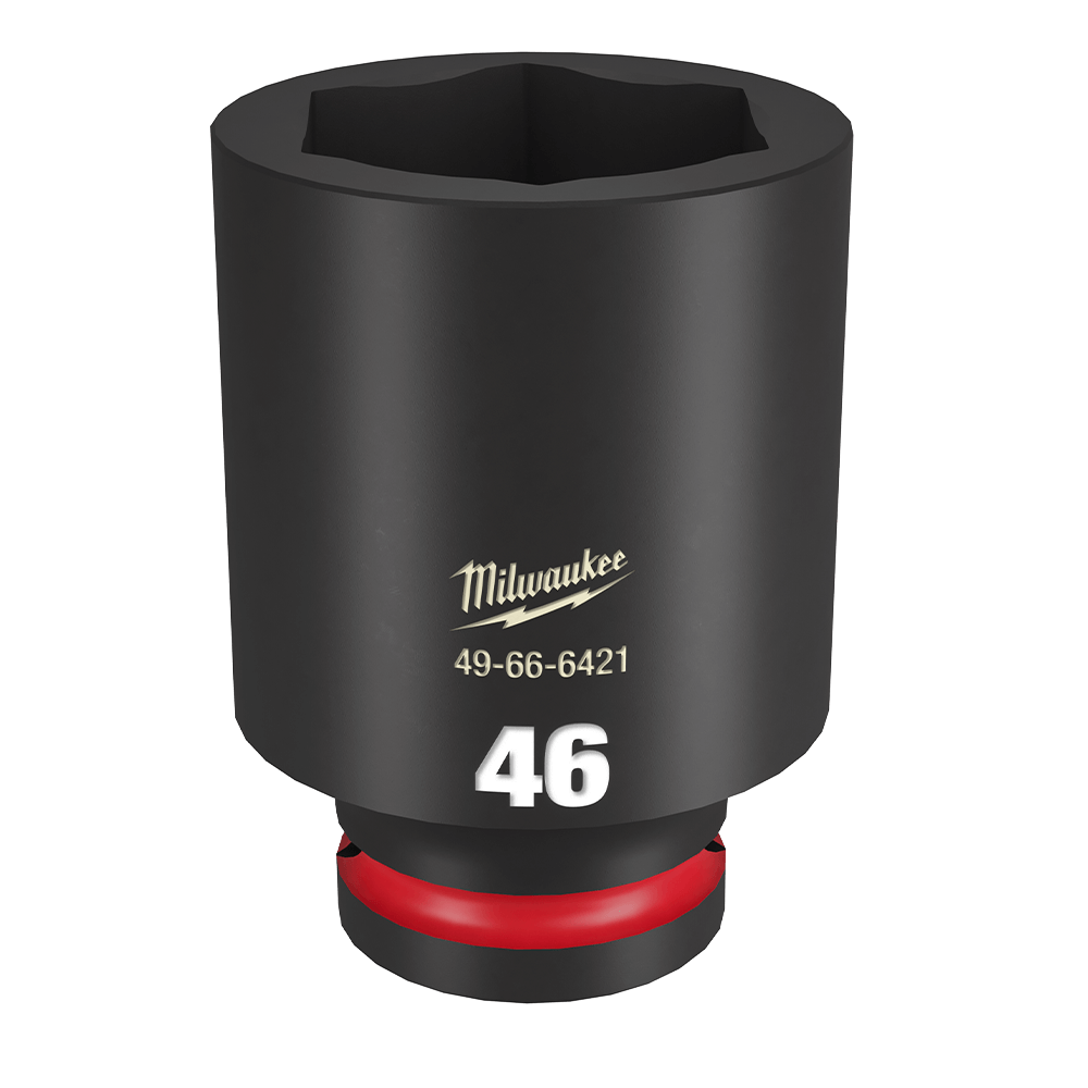 SHOCKWAVE 3/4 Drive 46mm Deep 6 Point Impact Socket 603177 49666421