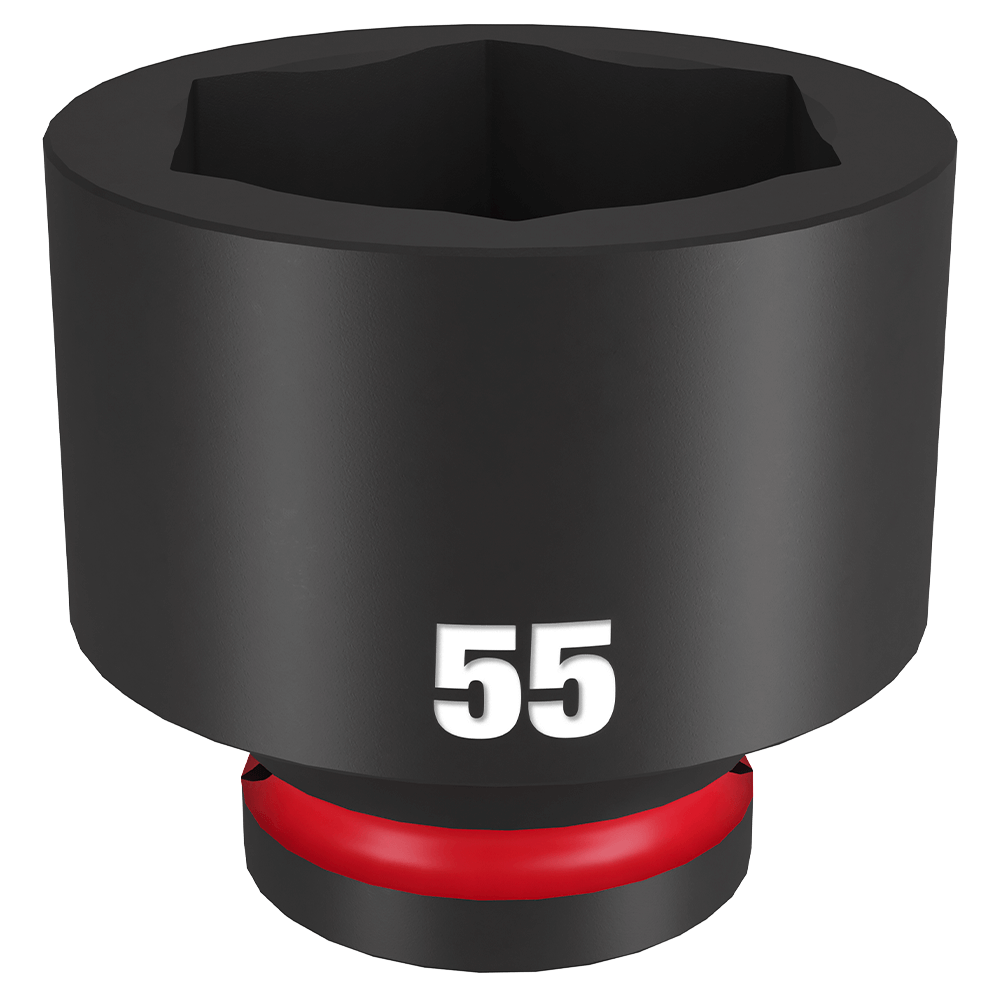 SHOCKWAVE 3/4 Drive 55mm Standard 6 Point Impact Socket 603179 49666390