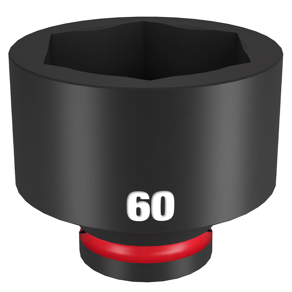 SHOCKWAVE 3/4 Drive 60mm Standard 6 Point Impact Socket 603180 49666392