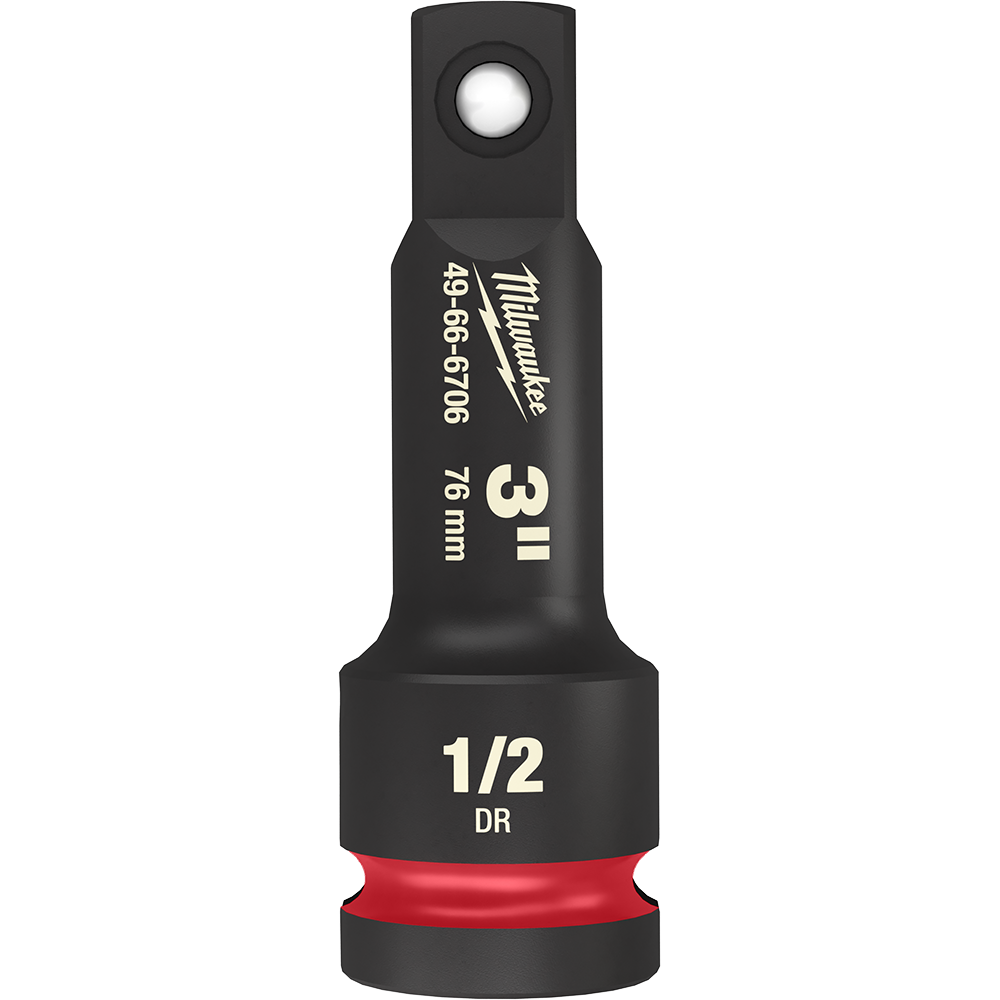 SHOCKWAVE 1/2 Drive 76mm (3) Impact Socket Extension 603182 49666706