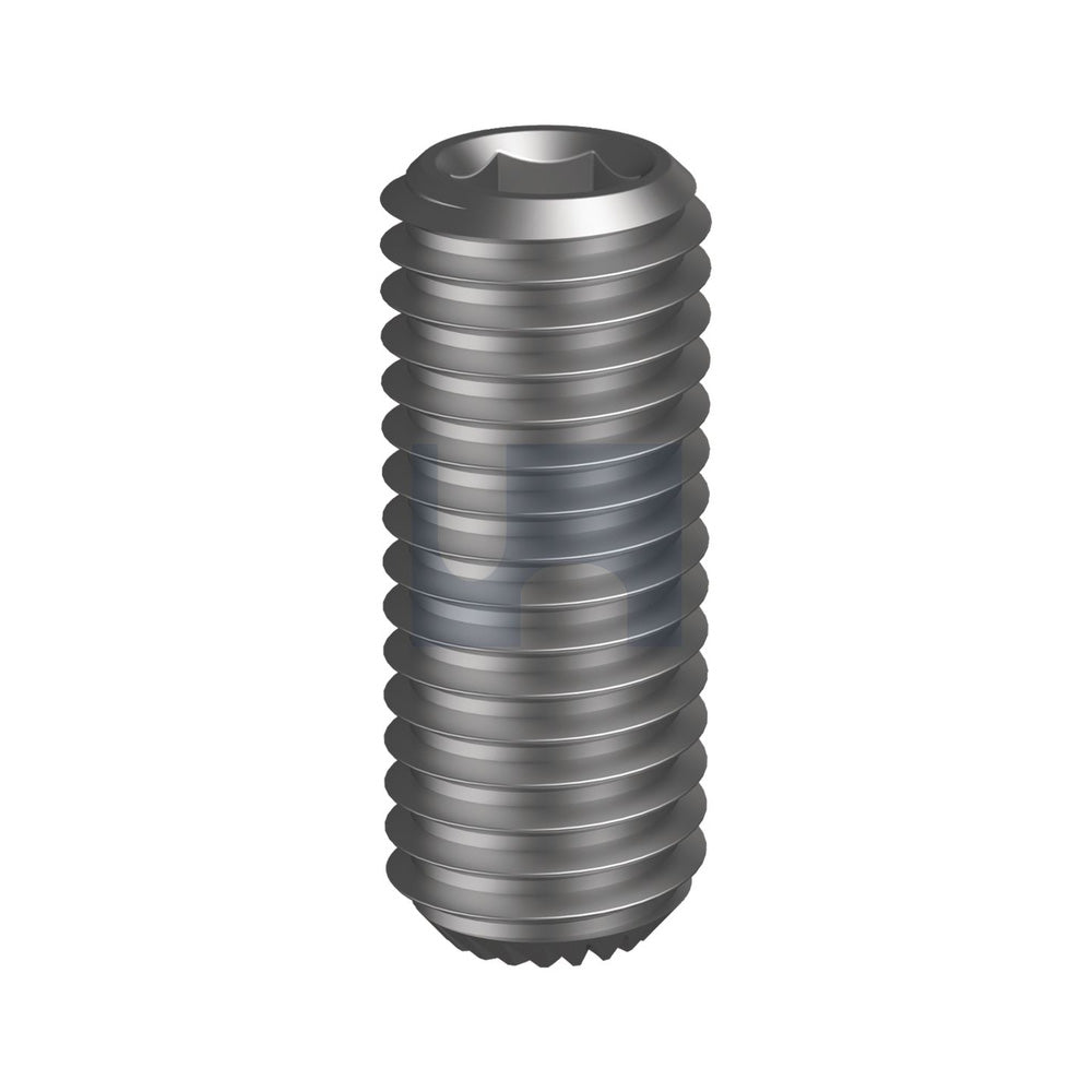 Bsw Skt Set Screw Knurl Cup Plain Bs2470/Alloy 1/2'' Bsw 1-1/4'' - Pk 100_40100824_SSSKPW0500125
