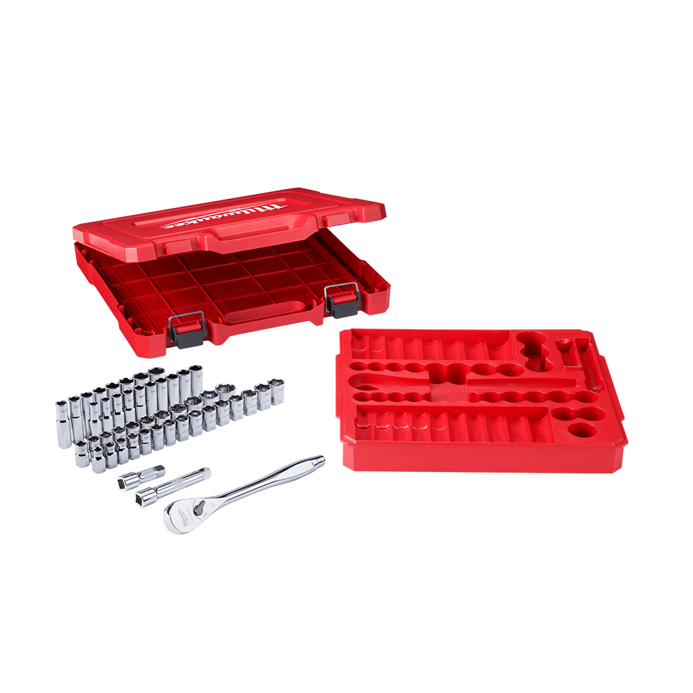 1/2 Drive 47PC Metric And SAE Ratchet And Socket Set 603235 48229010