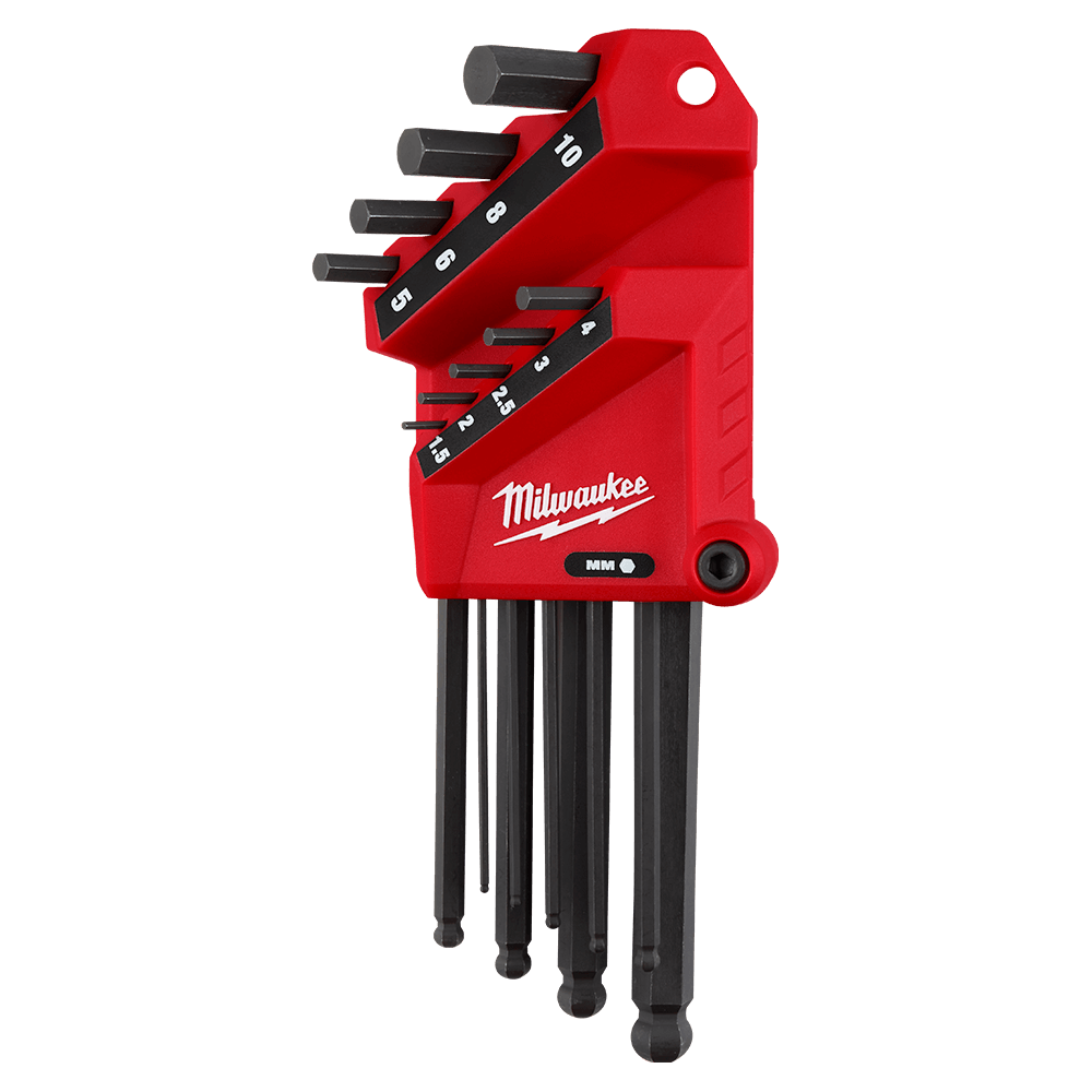 9PC Metric L-style With Ball End Hex Key Set 603331 48222186