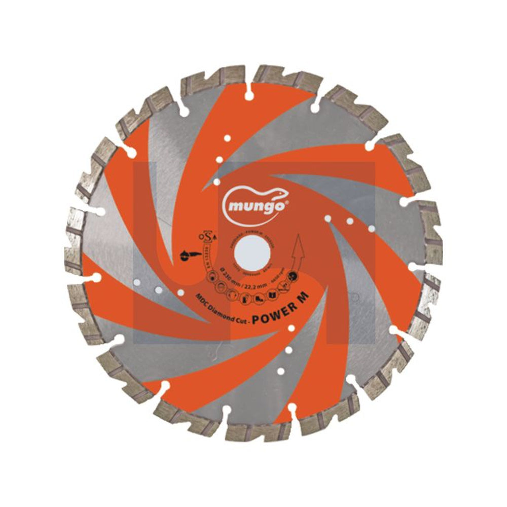 Mdc Power M Diamond Blade Diamond Blade Mungo 125 22.2_40092647_MUDMDCPM2322125