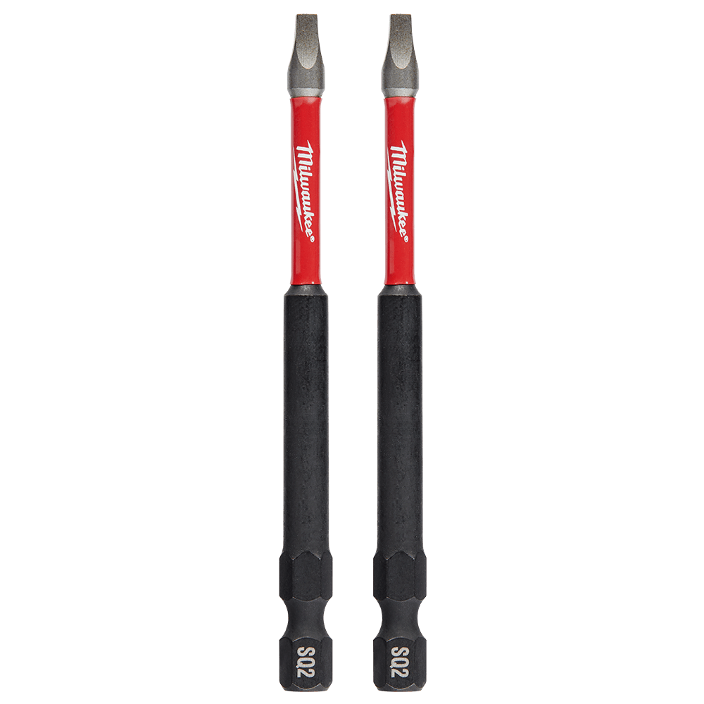 SHOCKWAVE Power Bit Square Recess #2 89mm (3-1/2) 2PK 604304 48324672