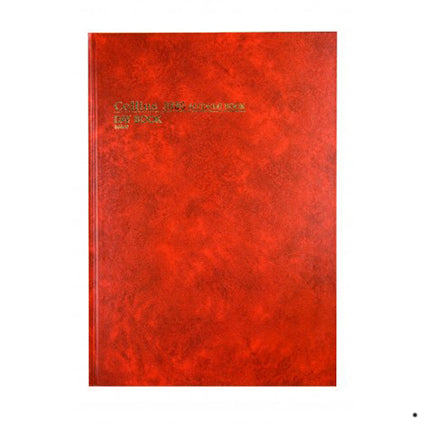 Collins Account Book 3880 Series A4 84 Leaf Red Day_34177300_38800