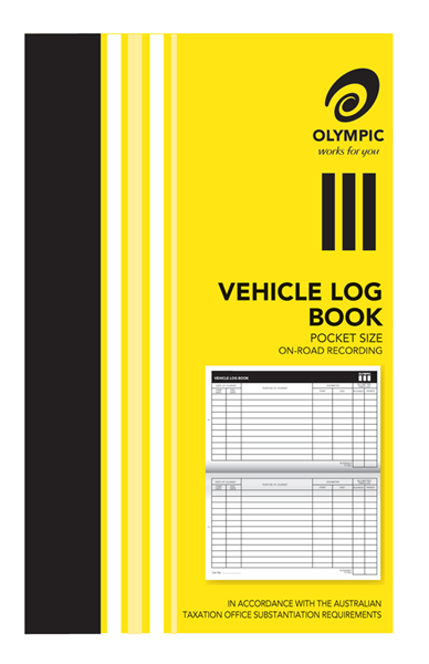 Olympic 64P Vehicle Log Book Pocket_1017940_182643