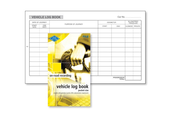 Zions PVLB - Pocket Vehicle Log Book 34250900 33716