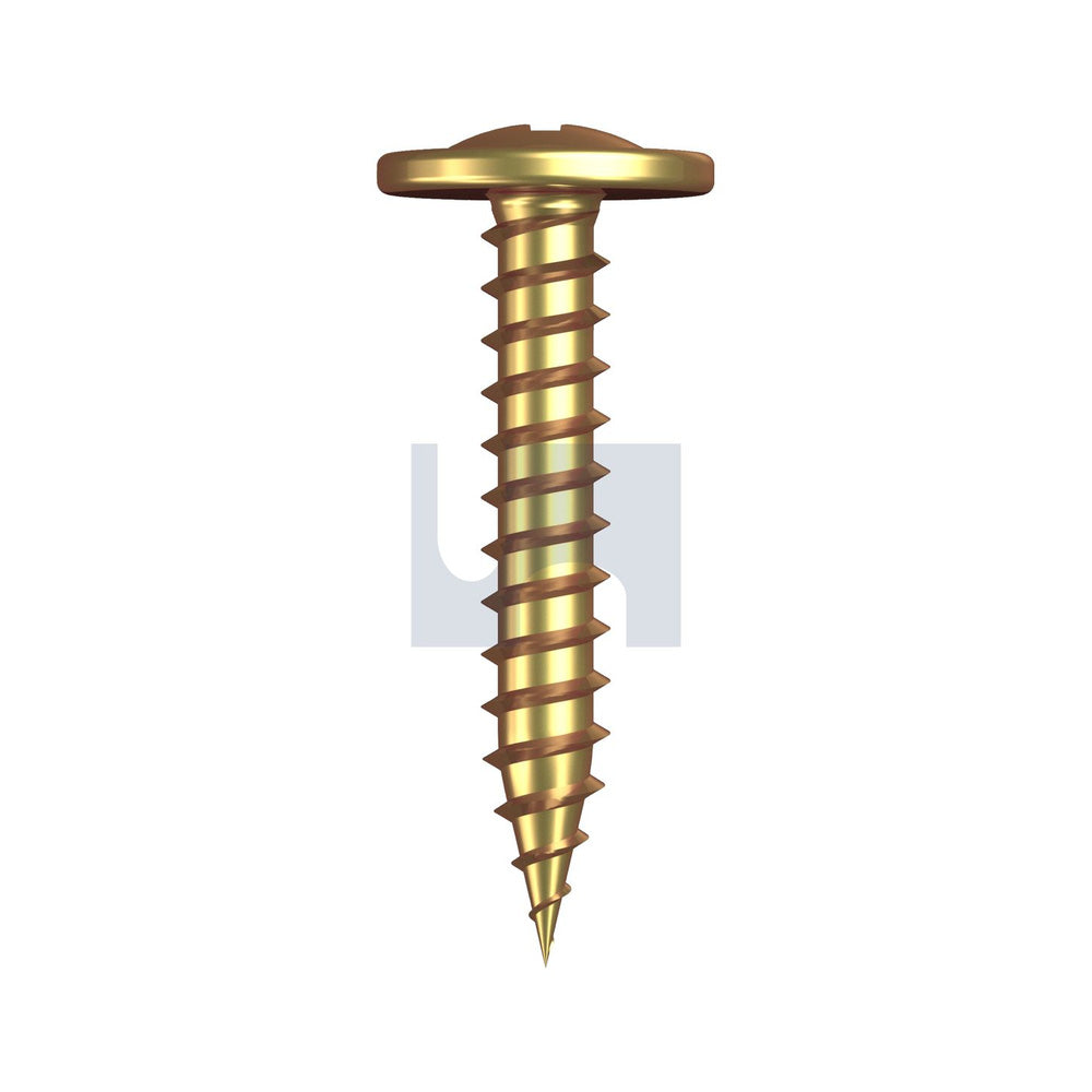 Needle Pt Large Wafer - Stitch Zinc Yellow Pass Ph Drive #8-15 25 - Pk 100_40099101_FST9PNYAP0815025