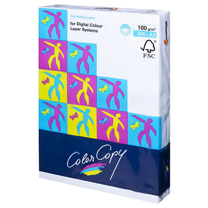 Mondi Color Copy Paper A3 100gsm White 500 Ream_14166700_126286
