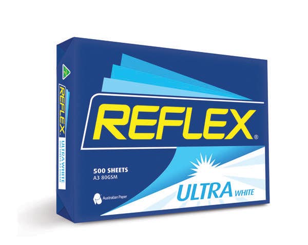 Reflex Copy Paper A3 Carbon Neutral 80Gsm Ultra White 500 14172628 35070