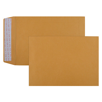 Cumberland Envelope C5 229X162mm Strip Seal Gold Box 500_14222100_606322