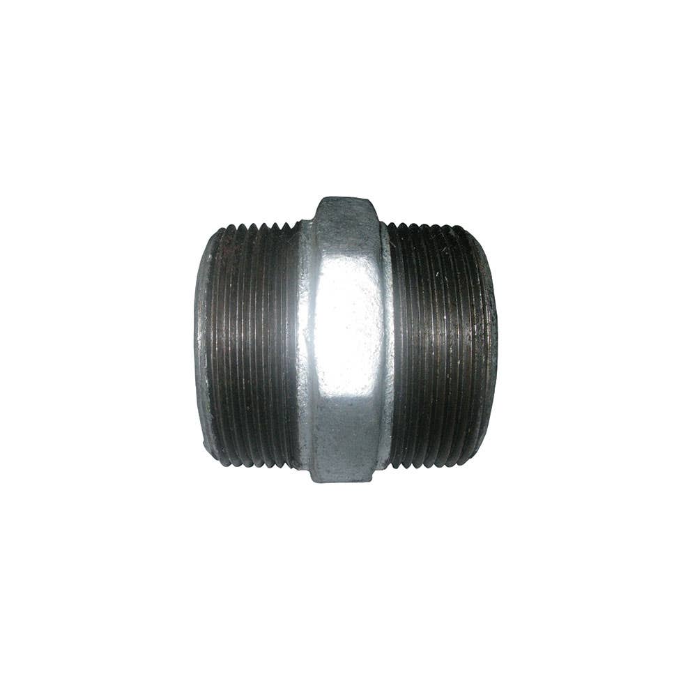 Hex Nipple Galvanised Low Pressure 1 BSPT 25mmNB AAP Industries 2922005 LN25