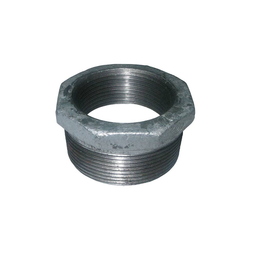 Reducing Bush Hex Galvanised Low Pressure 1 x 1/2 BSPT 25 x 15mmNB AAP Industries 2917007 LB2515