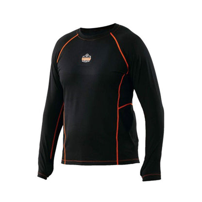 Shirt Tee Long Sleeve Base Layer Thermal 6435 Black 2XL Ergodyne 31230029 40206 NLA