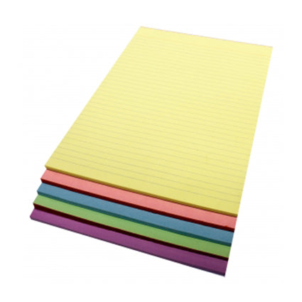 Quill Ruled Bond Pad A4 70gsm Assorted Pack 5_1018259_33001