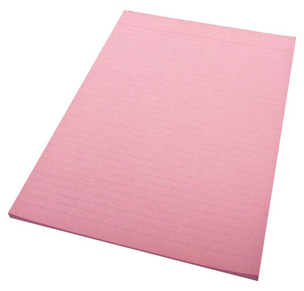 Quill Pad Ruled Bond Pad A4 70Gsm 70 Leaf Pack 10 Pink_9003587_33000