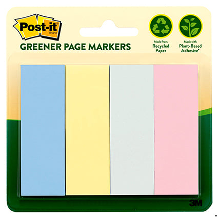 Post-It Page Marker 671-4Rp-A 23X73mm Pastel Assorted Pack 4_645307700_25396