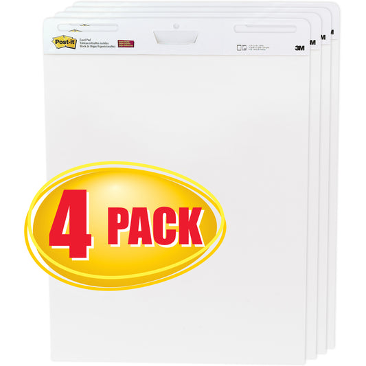 Post-It Easel Pad 559-vad Flipchart White Bulk Pack Pack 4_645603700_25339
