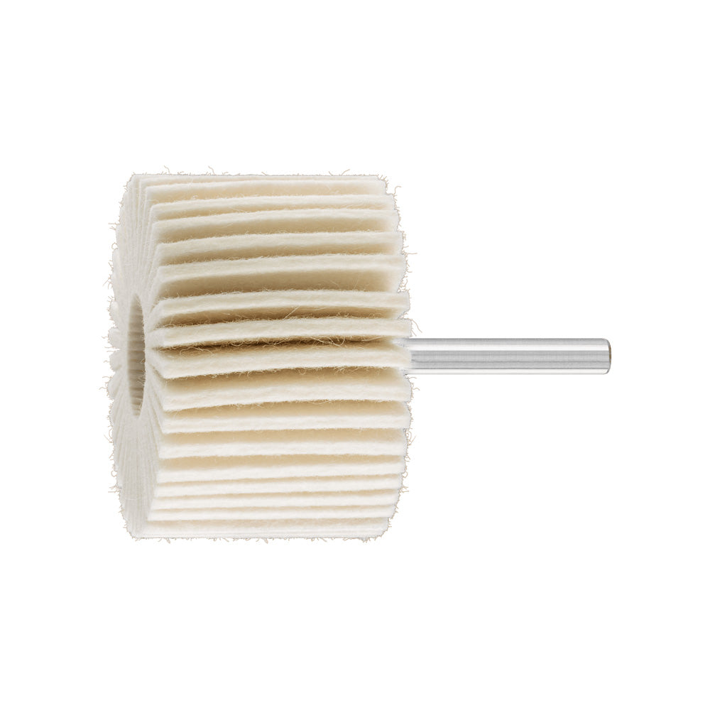 Soft mounted felt flap wheels FLS dia. 60x40 mm shank dia. 6 mm_40108231_44386040