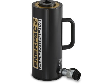 Cylinder Hydraulic Aluminium Hollow Plunger 200mm Stroke 30T Enerpac 271581 RACH308